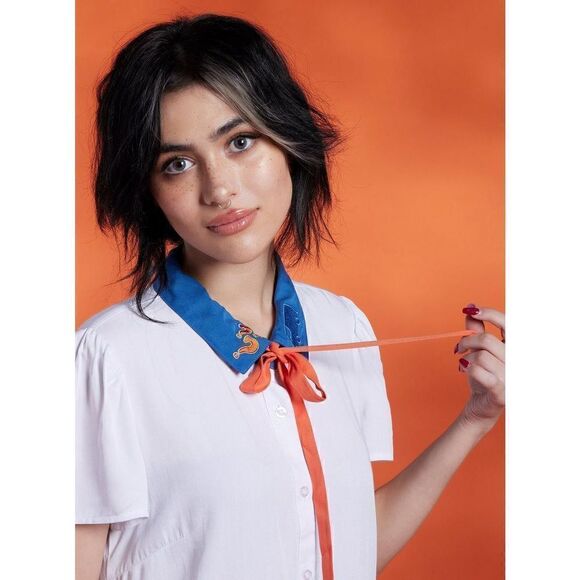 Scooby-Doo! Fred Woven Button-Up (Med) - Picture 8 of 9